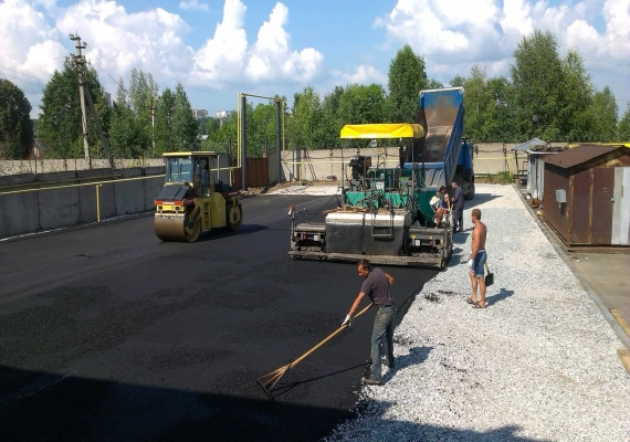 Устройство автодорог в Бутово и Ленинском районе